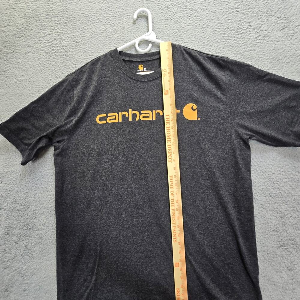 Carhartt Shirt Mens XL Extra Large K195 Signature Logo Short Sleeve Midweight - Picture 6 of 15